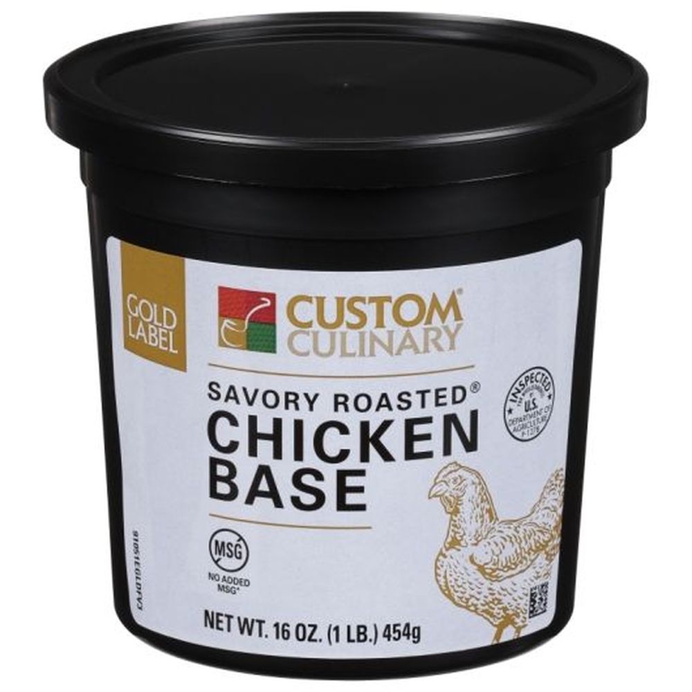 Gold Label Savory Roasted Chicken Base Paste, 1 Pound -- 6 Per Case