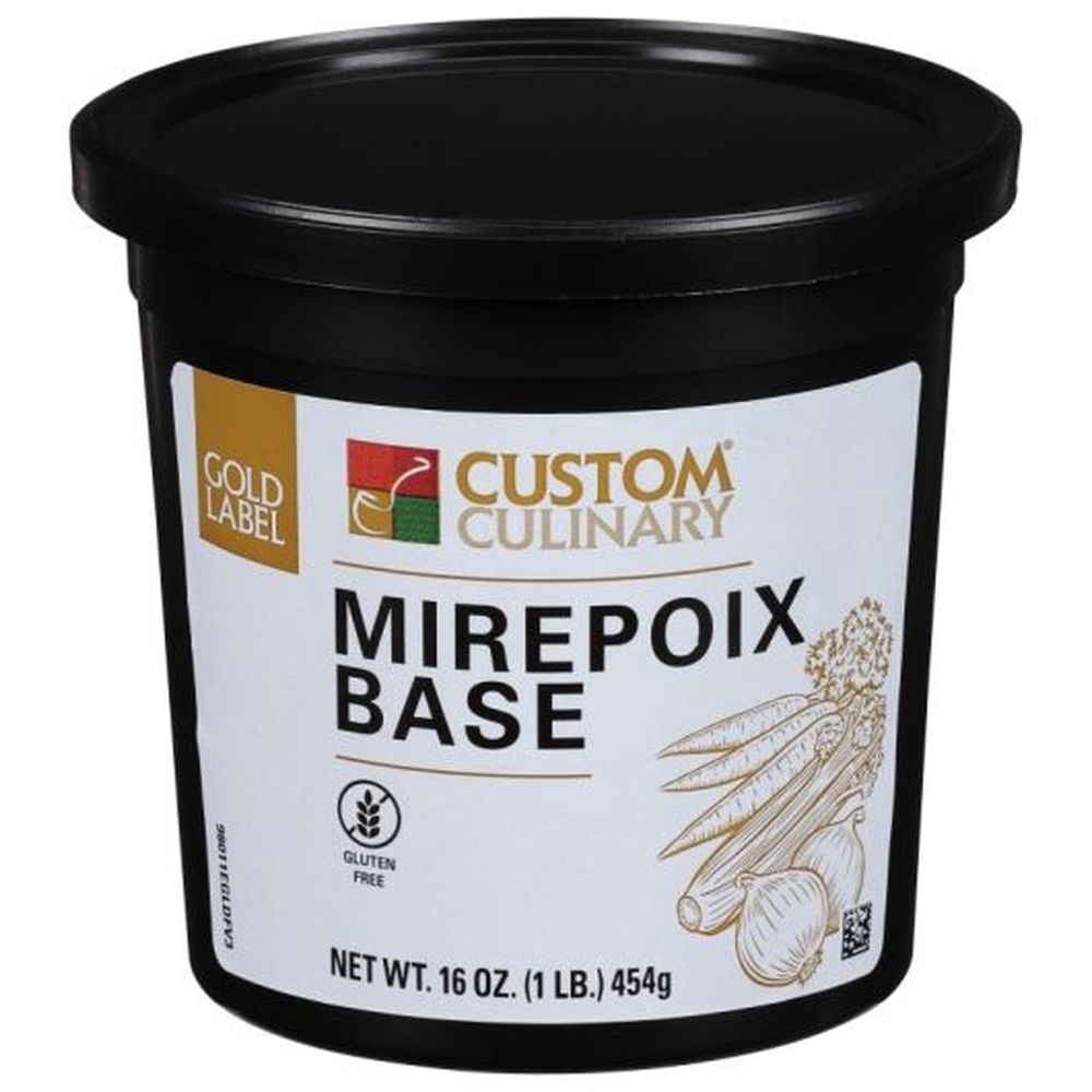 Gold Label Mirepoix Base Paste, 1 Pound -- 6 Per Case
