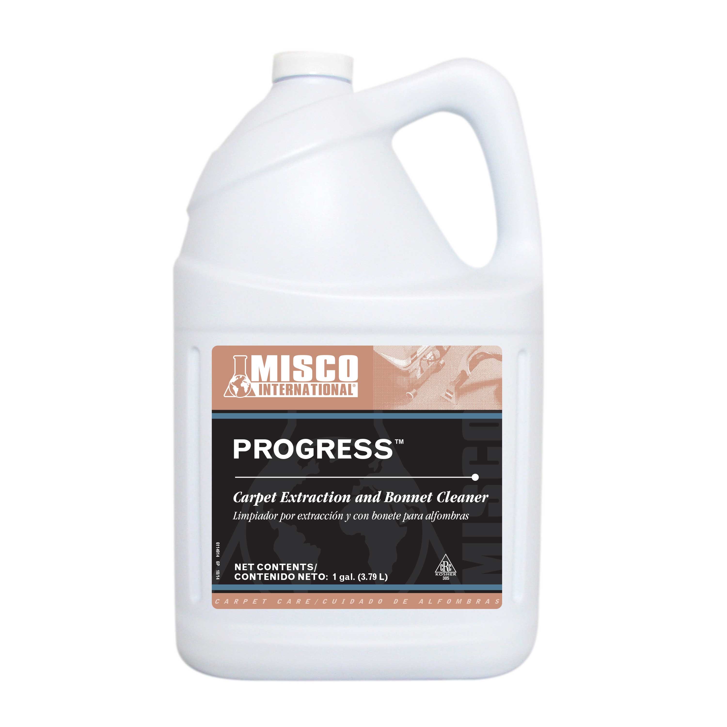 US Chemical Misco Progress Carpet Cleaner, 1 Gallon 4 per case.