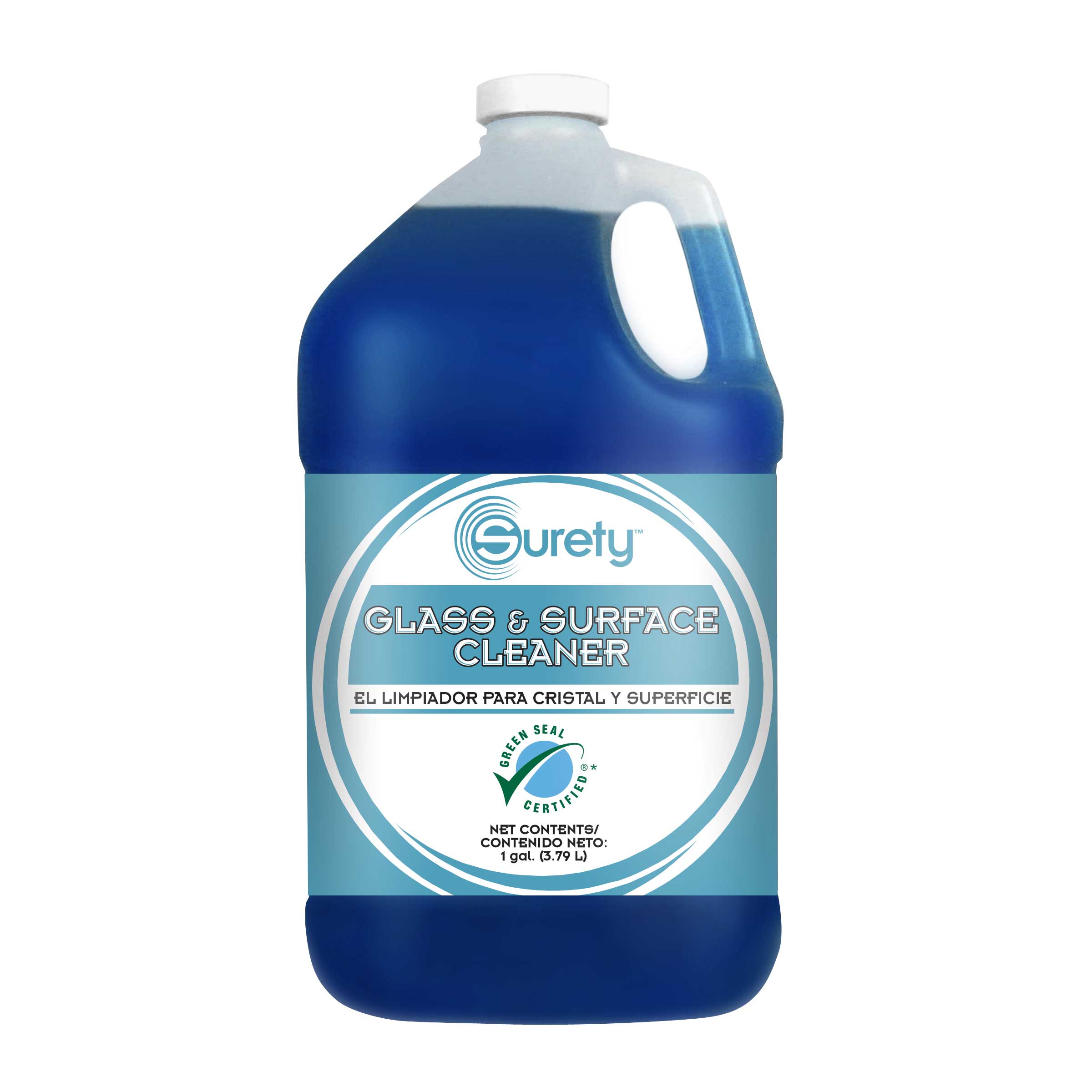 Surety Glass And Surface Cleaner, 1 Gallon -- 4 Per Case