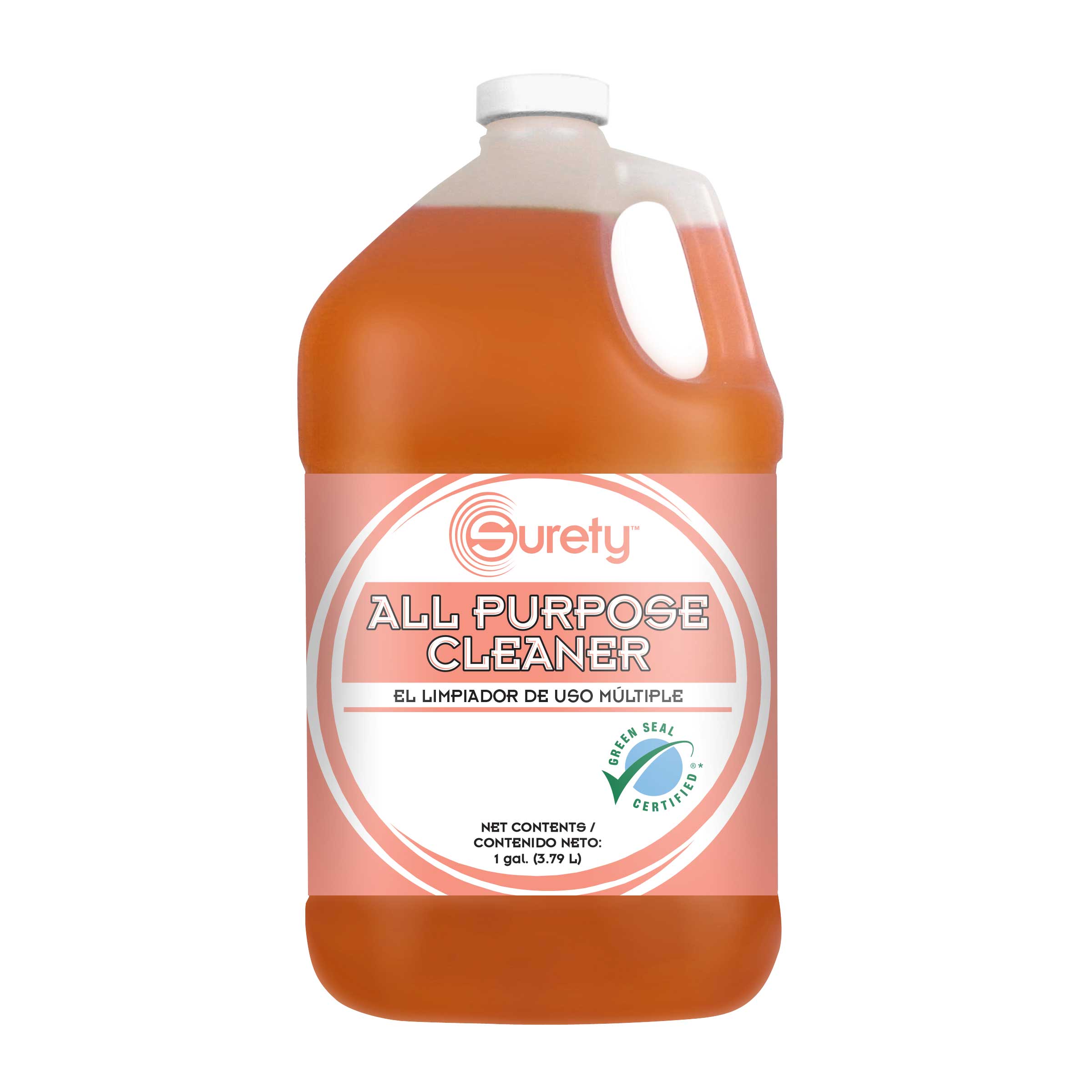 Surety All Purpose Cleaner, 1 Gallon -- 4 Per Case