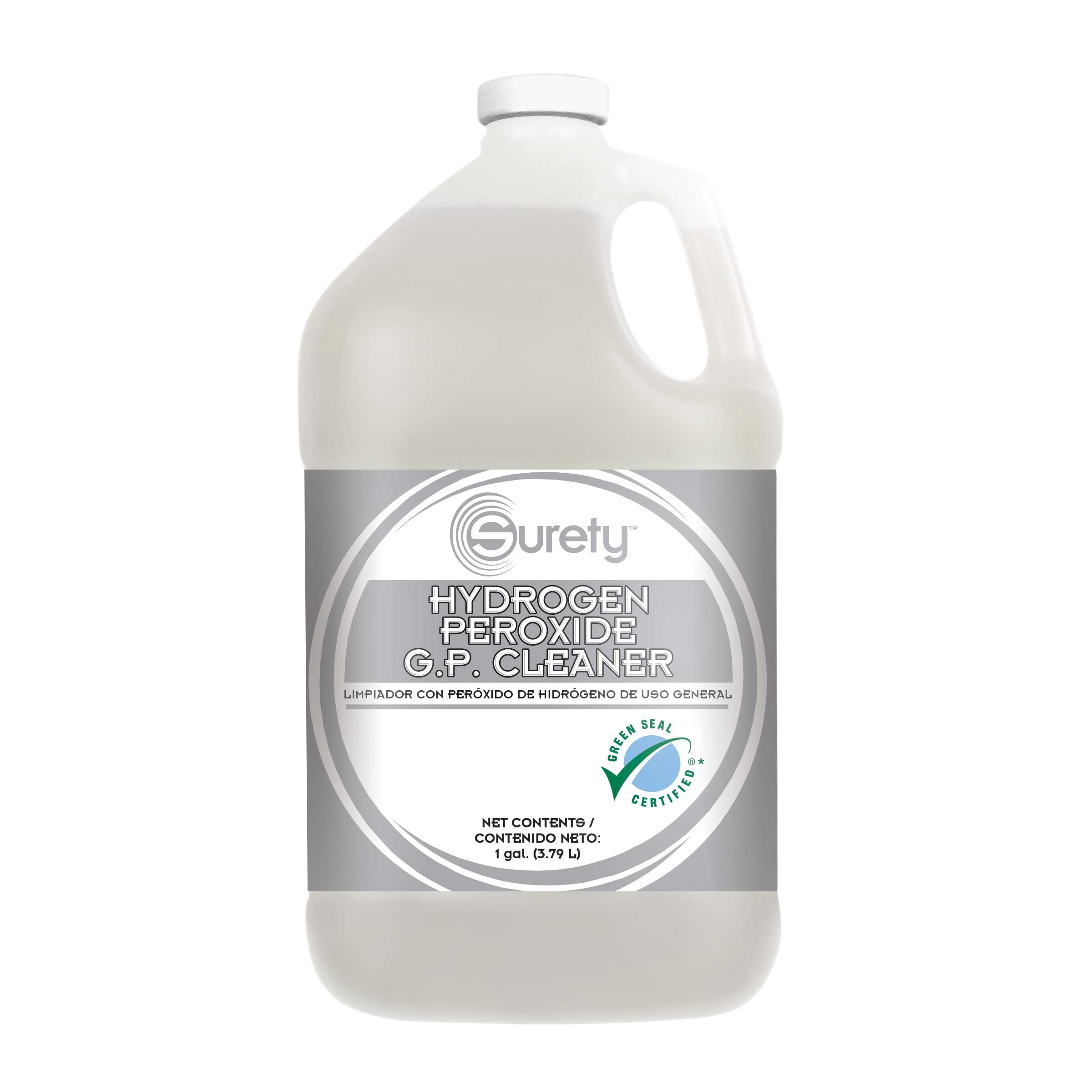 Surety Hydrogen Peroxide All Purpose Cleaner, 1 Gallon -- 4 Per Case