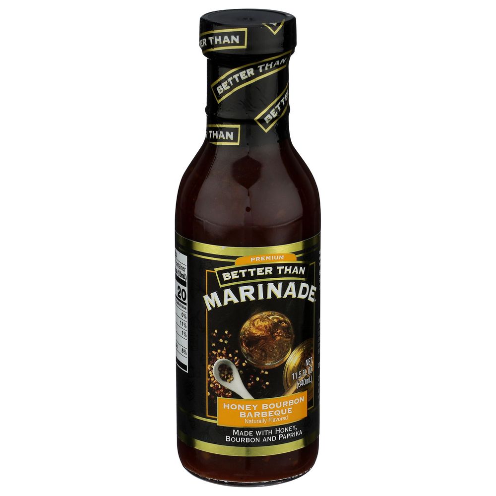 Better Than Marinade Premium Honey Bourbon Barbeque Marinade, 11.5 Ounce -- 6 Per Case