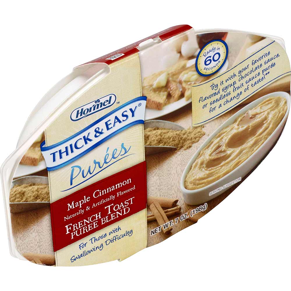 Thick & Easy Maple Cinnamon French Toast Puree, 7 Ounce -- 7 Per Case