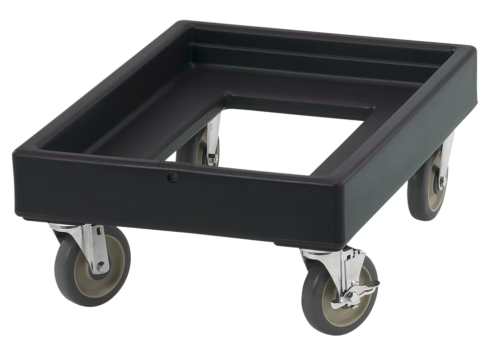 Cambro Camdollies Black Food Pan Carrier For Catering Equipment, 19.6 X 28.6 X 10 Inch