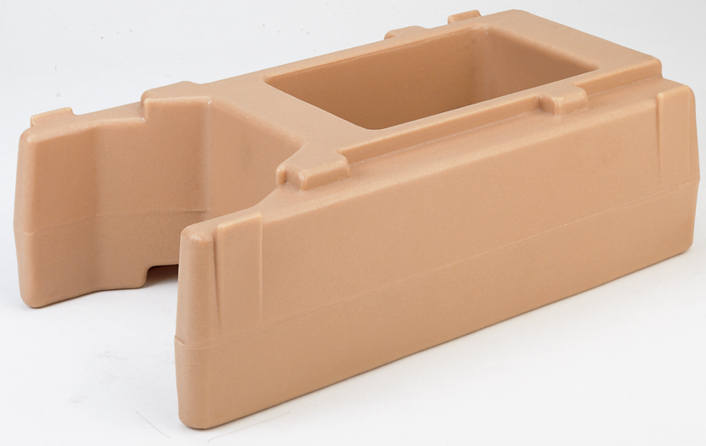 Cambro Camtainers Coffee Beige Riser For 250lcd, 500lcd,uc250 And Uc500 Insulated Beverage Server, 9 1/8 X 16 1/4 X 4 9/16 Inch