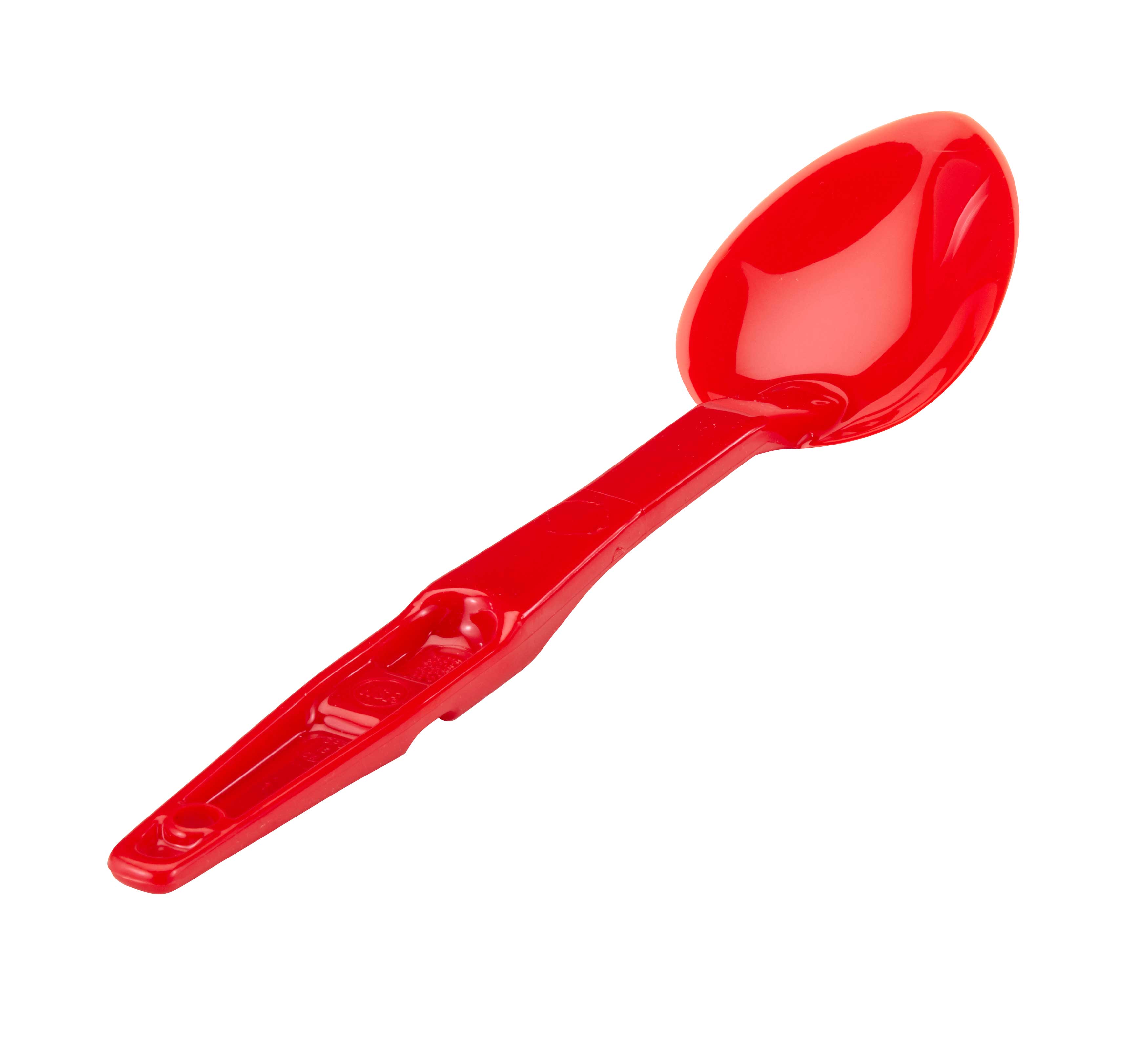 Cambro Camwear Red Solid Deli Serving Spoon, 13 Inch -- 12 Per Case