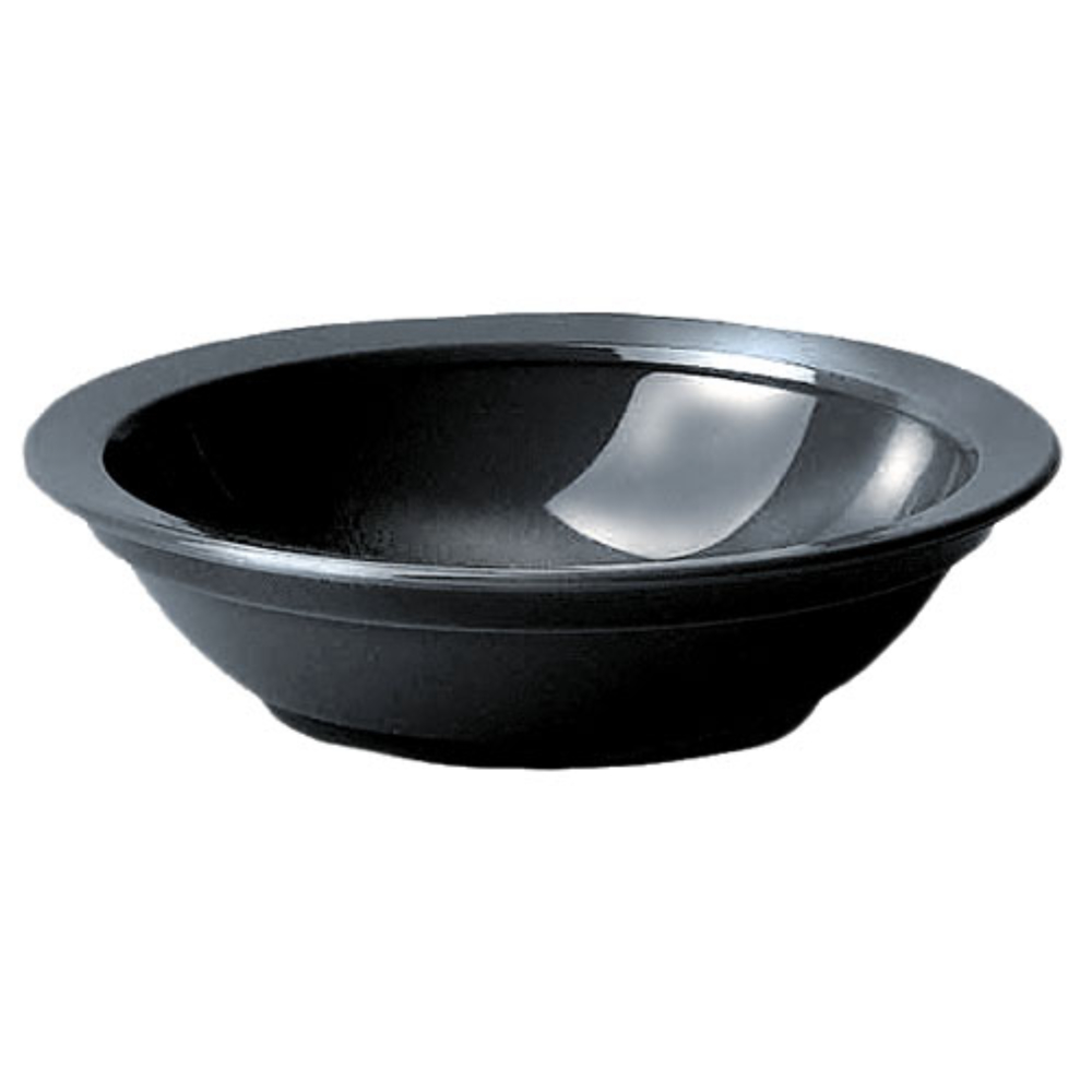 Cambro Camwear Black 5 Ounce Round Fruit Cup Bowl, 4 5/8 X 1 5/16 Inch -- 48 Per Case