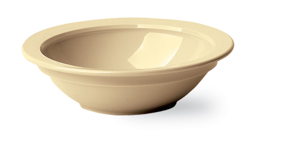 Cambro Camwear Beige 5 Ounce Round Fruit Cup Bowl, 4 5/8 X 1 5/16 Inch -- 48 Per Case