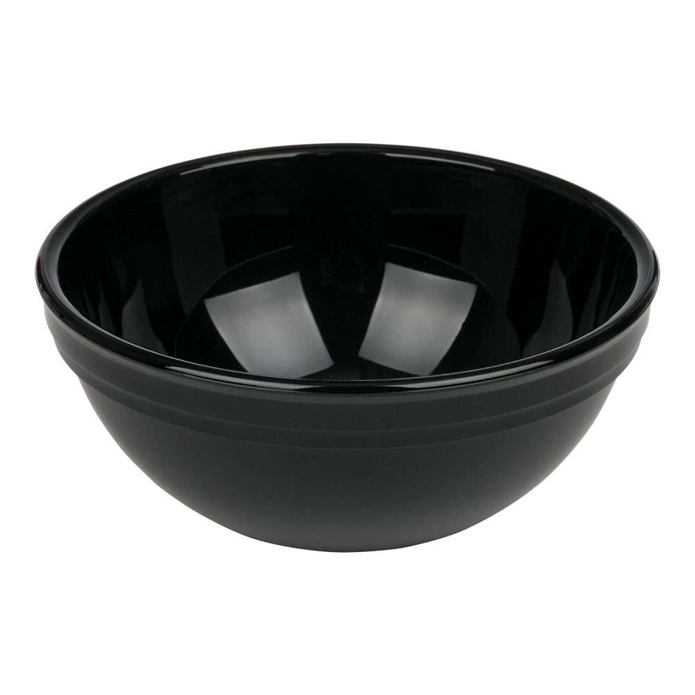 Cambro Camwear Black 15.3 Ounce Large Round Nappie Bowl, 5 1/4 X 2 1/8 Inch -- 48 Per Case