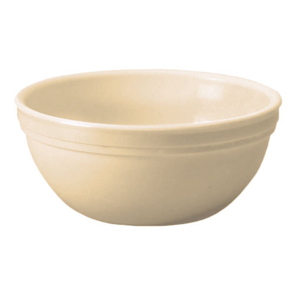 Cambro Camwear Beige 15.3 Ounce Large Round Nappie Bowl, 5 1/4 X 2 1/8 Inch -- 48 Per Case