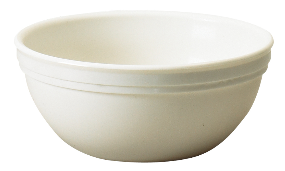 Cambro Camwear White 15.3 Ounce Large Round Nappie Bowl, 5 1/4 X 2 1/8 Inch -- 48 Per Case