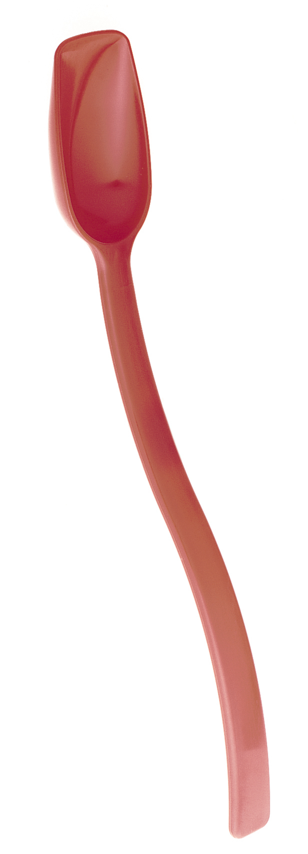Cambro Camwear Red Solid Buffet Serving Spoon, 10 Inch -- 12 Per Case