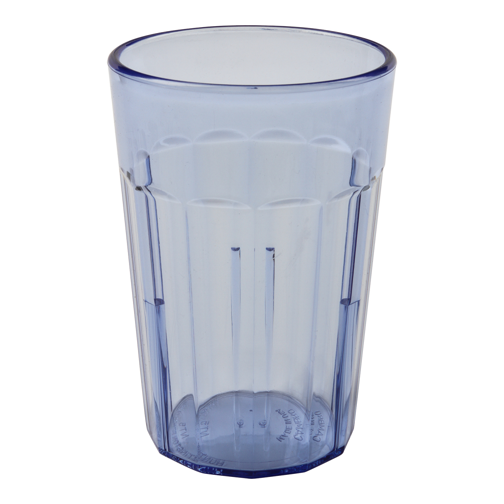 Cambro Slate Blue San Plastic Newport Tumbler, 6.4 Ounce Capacity -- 36 Per Case