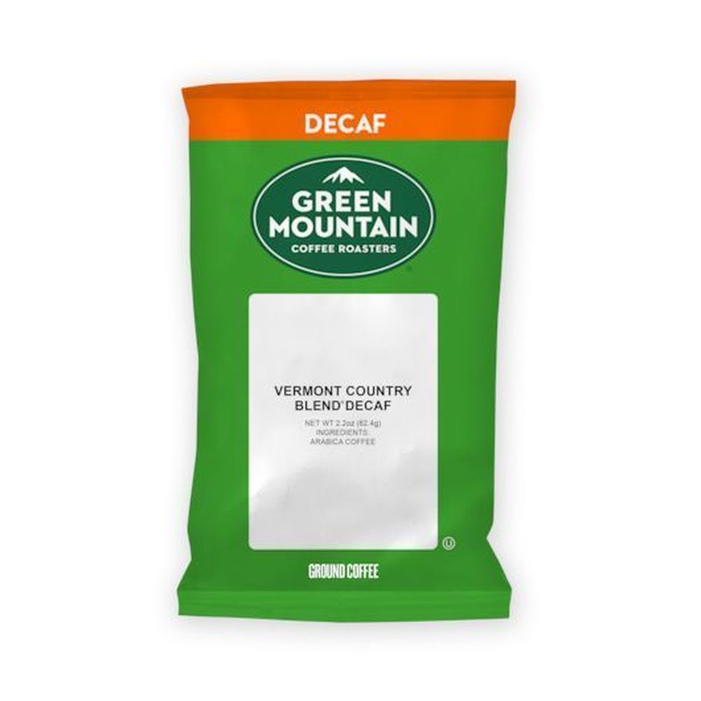 Green Mountain Coffee Roasters Vermont Decaf country Blend Ground Coffee, 50 count