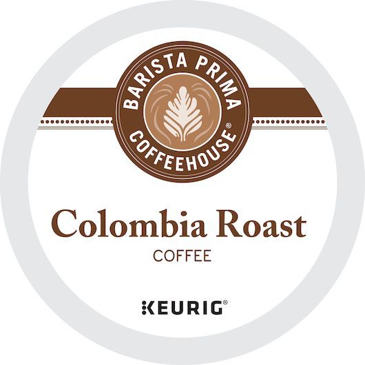 Barista Prima Colombian Roast Coffee K-cup Pod, 24 Count -- 4 Per Case