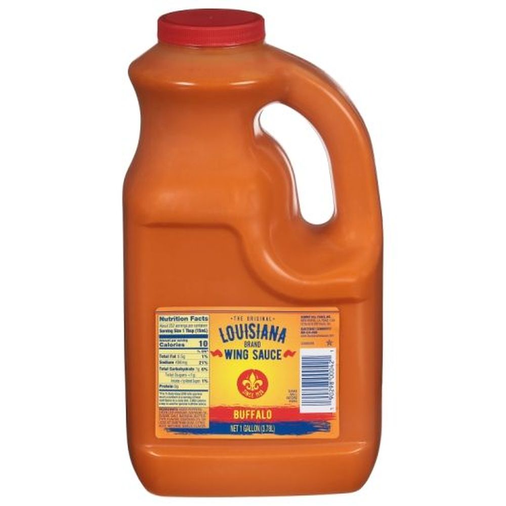 Louisiana Buffalo Wing Sauce, 1 Gallon - 4 per case