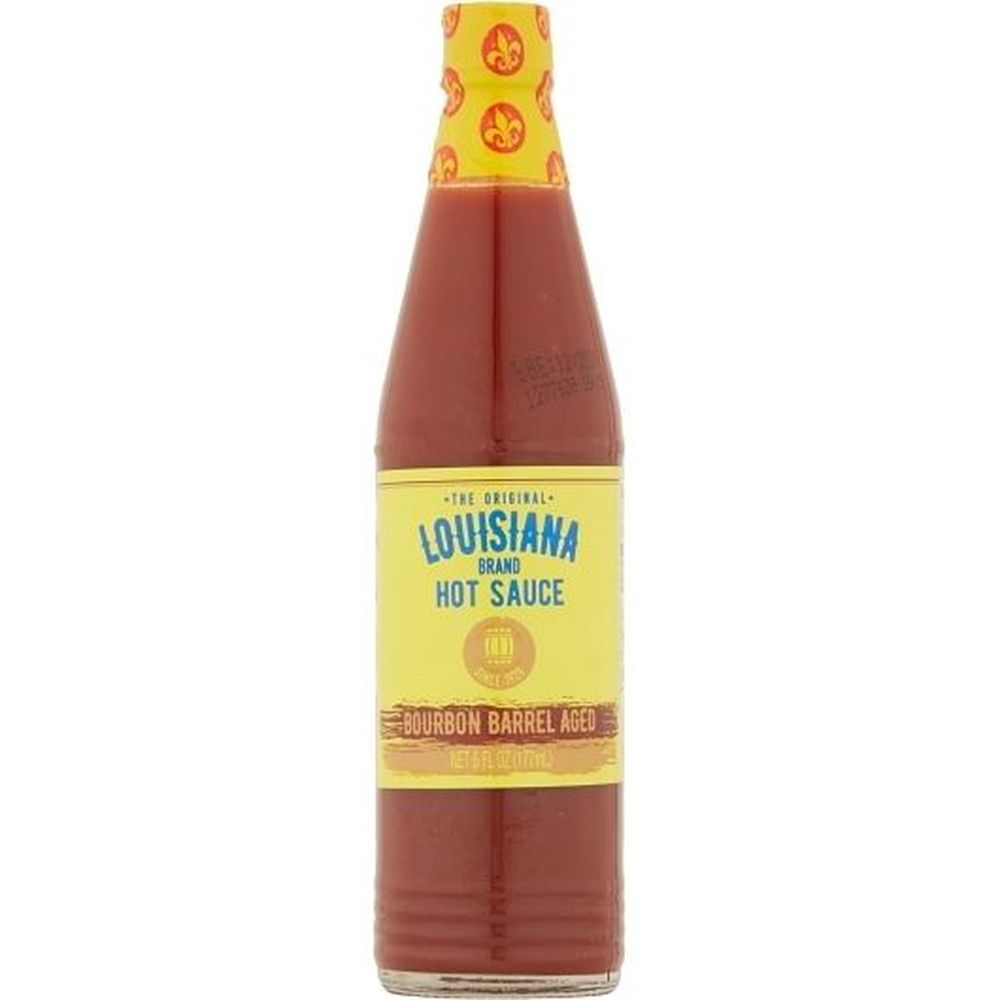 Louisiana Bourbon Barrel Aged Hot Sauce, 6 Fluid Ounce -- 12 Per Case