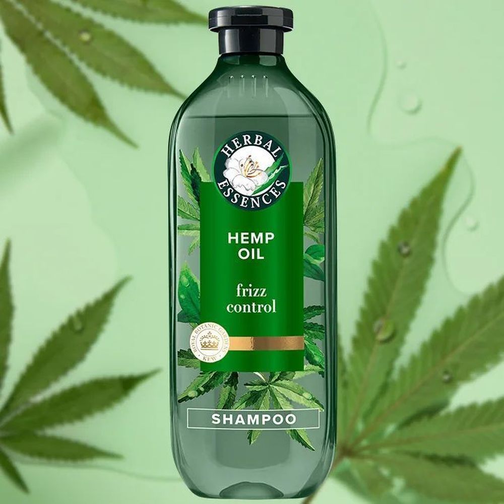 Herbal Essences Hemp Oil Sulfate Free Frizz Control Shampoo, 600 Ml -- 4 Per Case