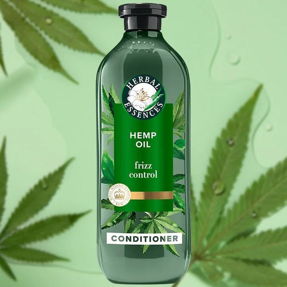 Herbal Essences Hemp Oil Sulfate Free Frizz Control Conditioner, 600 Ml -- 4 Per Case