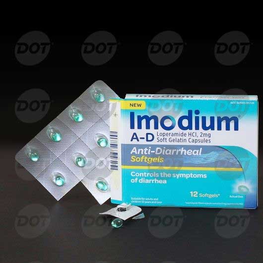 Imodium Anti-diarrheal Softgels, 12 Count -- 48 Per Case