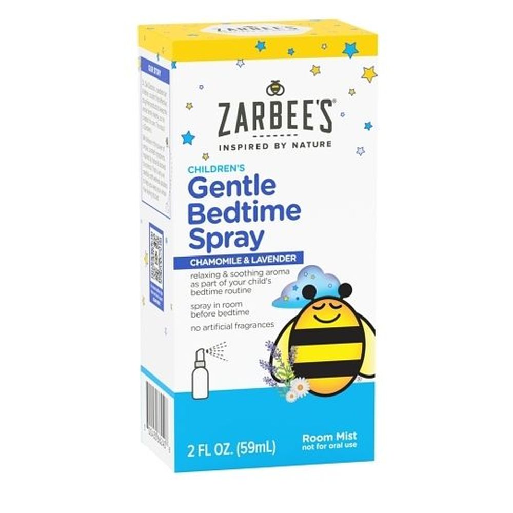 Zarbee's Room Mist Childrens Gentle Bedtime Spray, 2 Fluid Ounce -- 12 Per Case