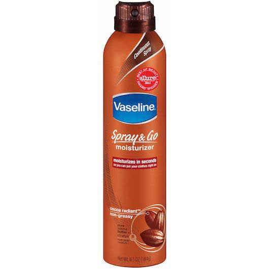 Vaseline Cocoa Radiant Spray And Go Moisturizer, 6.5 Ounce -- 6 Per Case