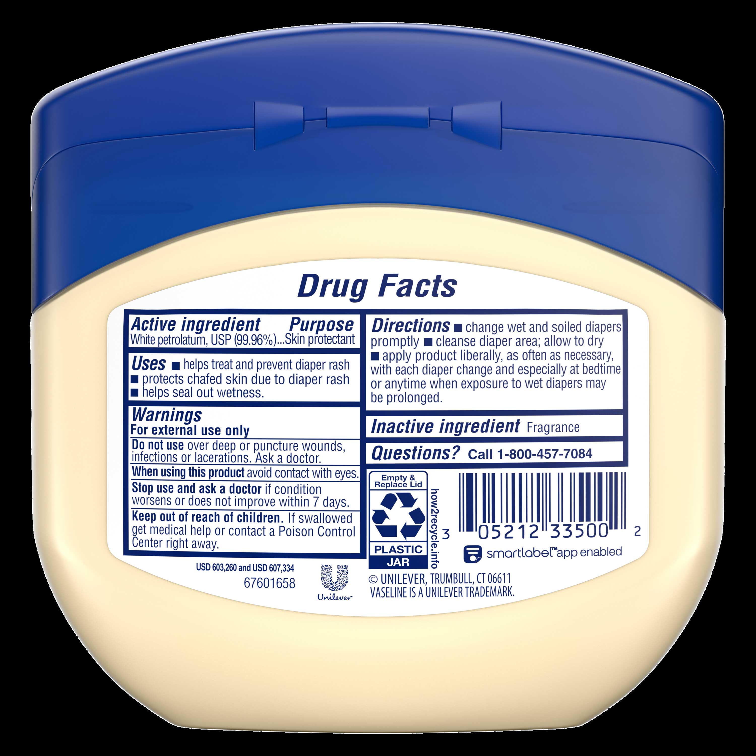 Vaseline Baby Fresh Scent Nursery Petroleum Jelly, 13 Ounce -- 24 Per Case
