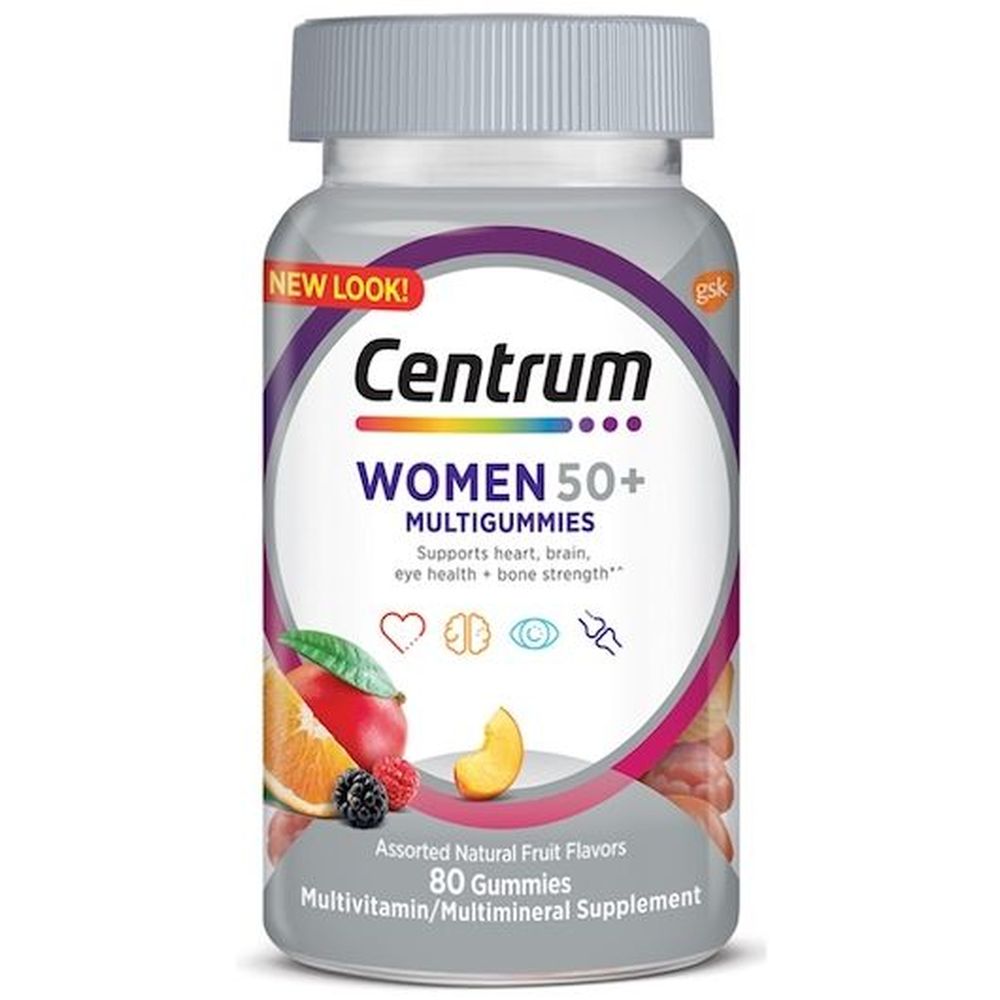 Centrum Women Multivitamin Multimineral Gummies, 80 Count -- 12 Per Case