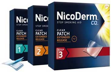 Nicoderm Cq 3 Step Patch Stop Smoking Aid, 14 Count -- 12 Per Case