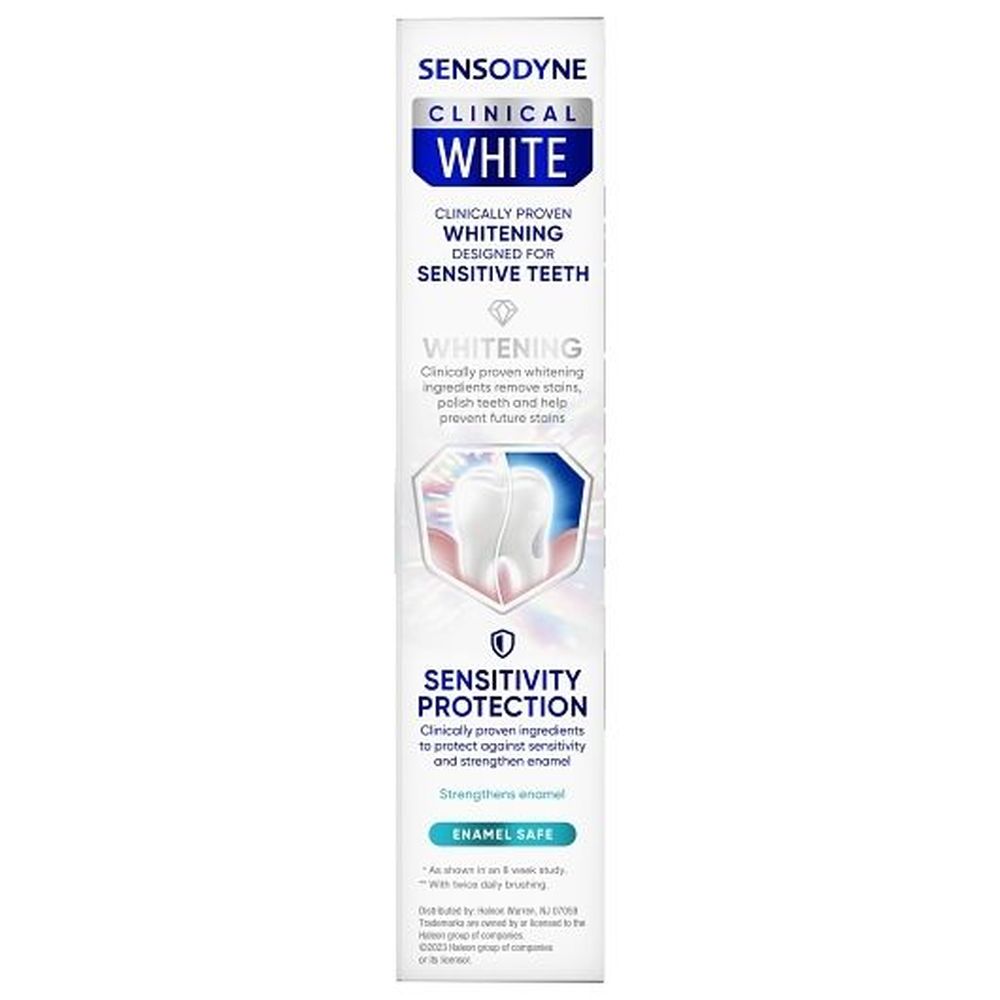 Sensodyne Core Paste Enamel Strength Clinical White Toothpaste, 3.4 Ounce -- 12 Per Case
