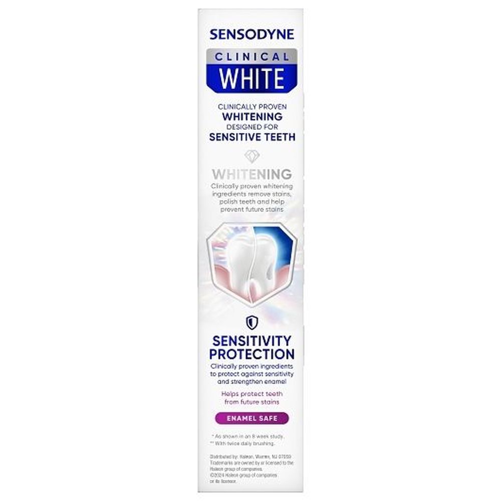 Sensodyne Core Paste Clinical White Stain Protector Toothpaste, 3.4 ...