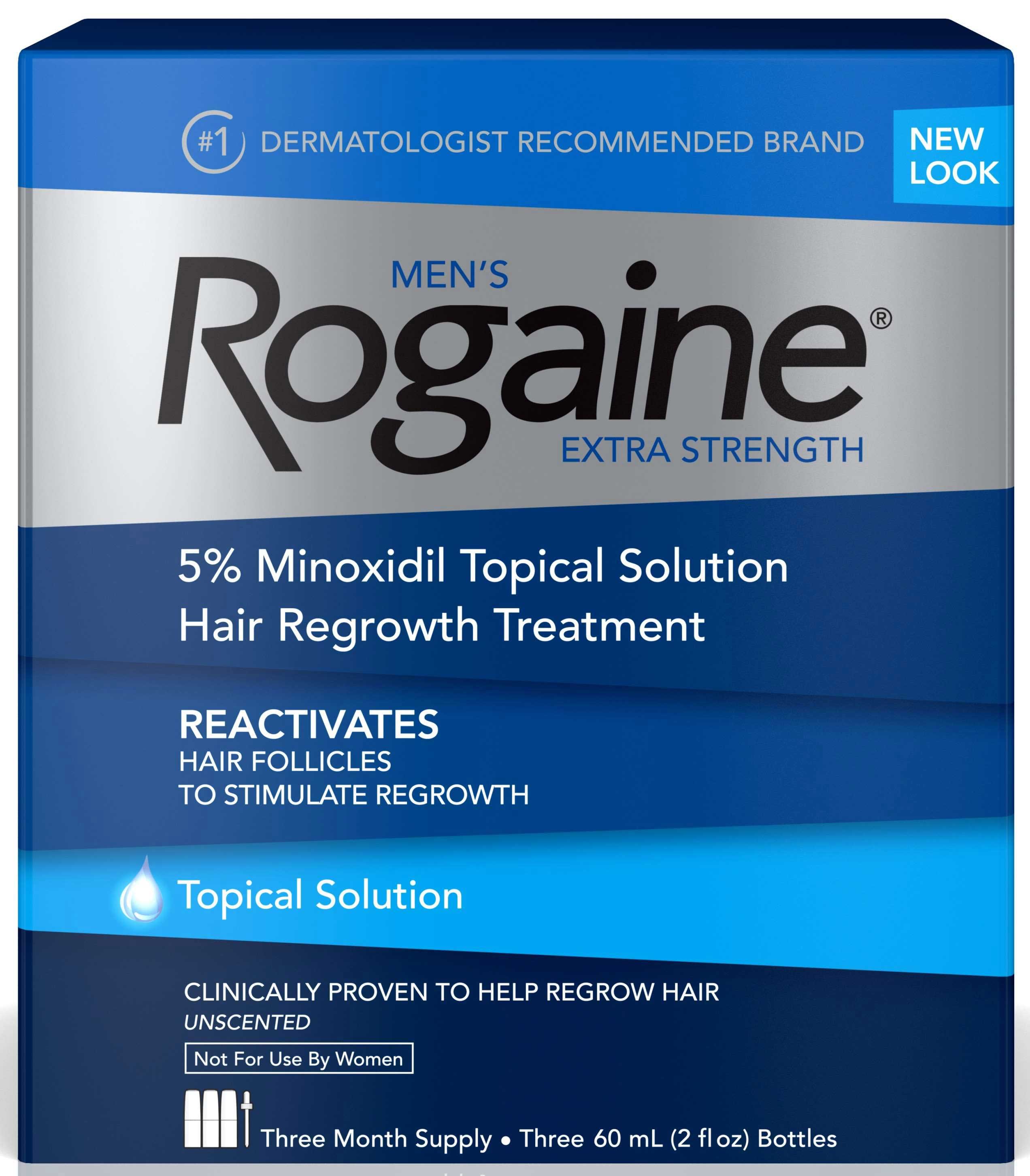 Rogaine authentic Men's Foam Minoxidil Hair Regrowth Treatment