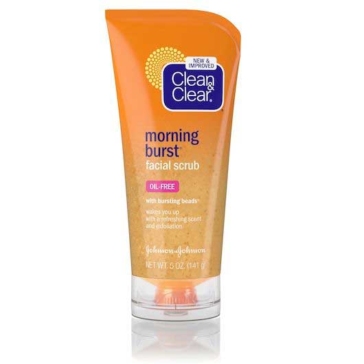 Clean & Clear Morning Burst Orange Oil Free Facial Scrub, 5 Ounce -- 24 Per Case