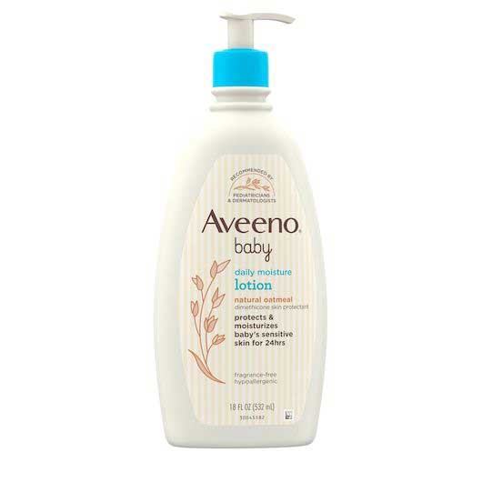 Aveeno Baby Daily Moisture Lotion, 18 Fluid Ounce -- 12 Per Case