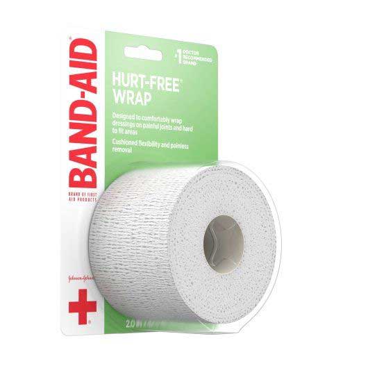 Johnson's And Johnson's Band-aid Hurt-free Wrap Roll, 2.3 Yard -- 24 Per Case