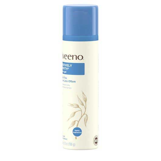 Aveeno Positively Smooth Shave Gel, 7 Ounce -- 24 Per Case