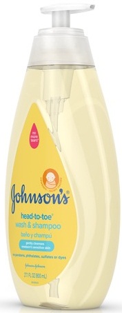Johnson's Baby Head To Toe Wash And Shampoo, 27.1 Fluid Ounce -- 12 Per Case