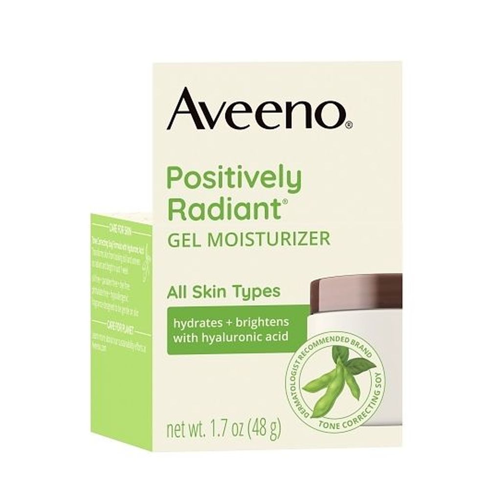 Aveeno Positively Radiant Daily Gel Facial Moisturizer, 1.7 Ounce -- 12 per case