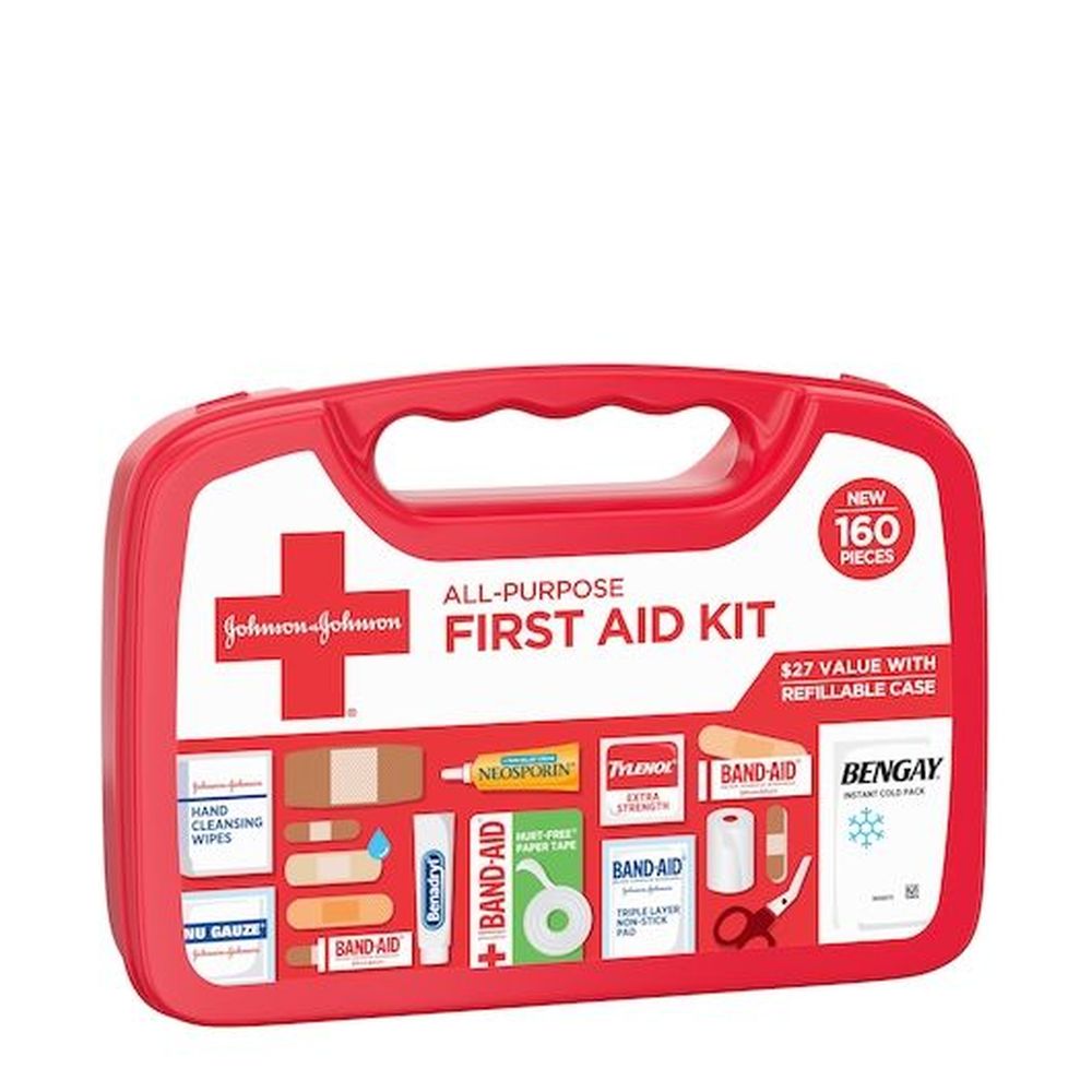 Band Aid All Purpose First Aid Kit, 160 Count -- 6 Per Case