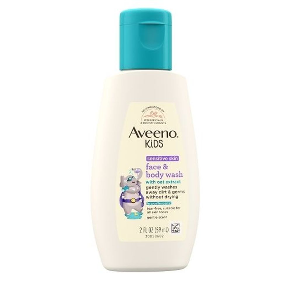 Aveeno Baby Face And Body Wash For Kids, 2 Ounce -- 48 Per Case