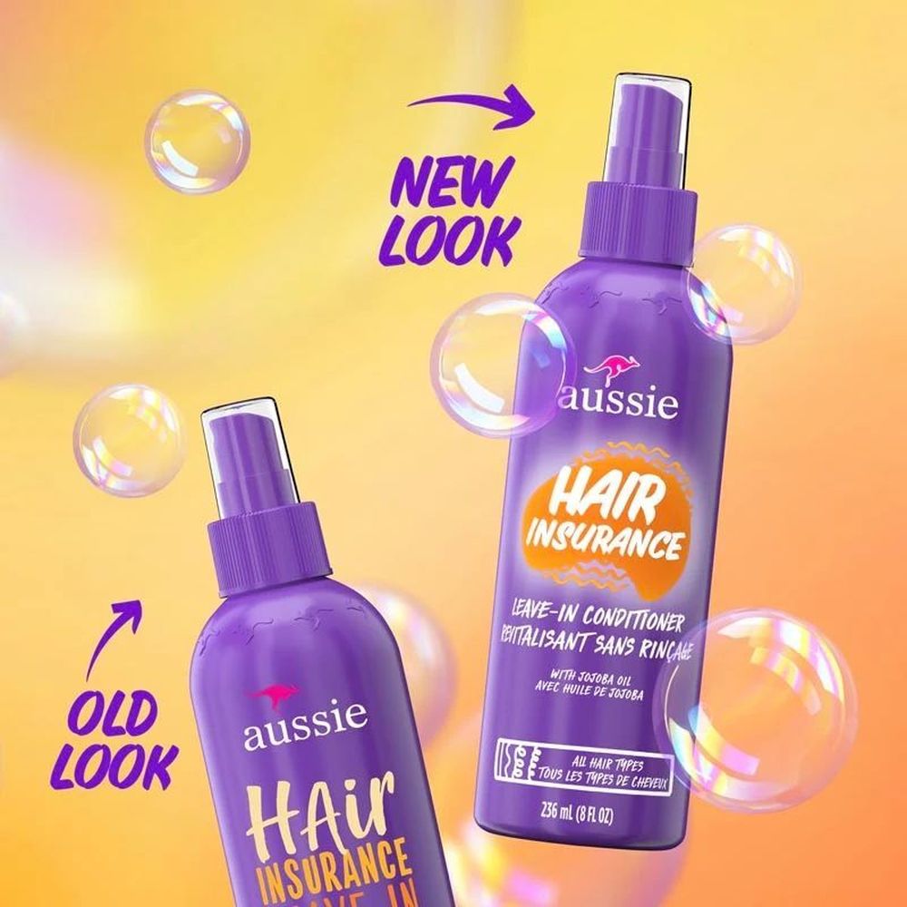Aussie Hair Insurance Leave In Conditioner, 236 Milliliter -- 12 Per Case