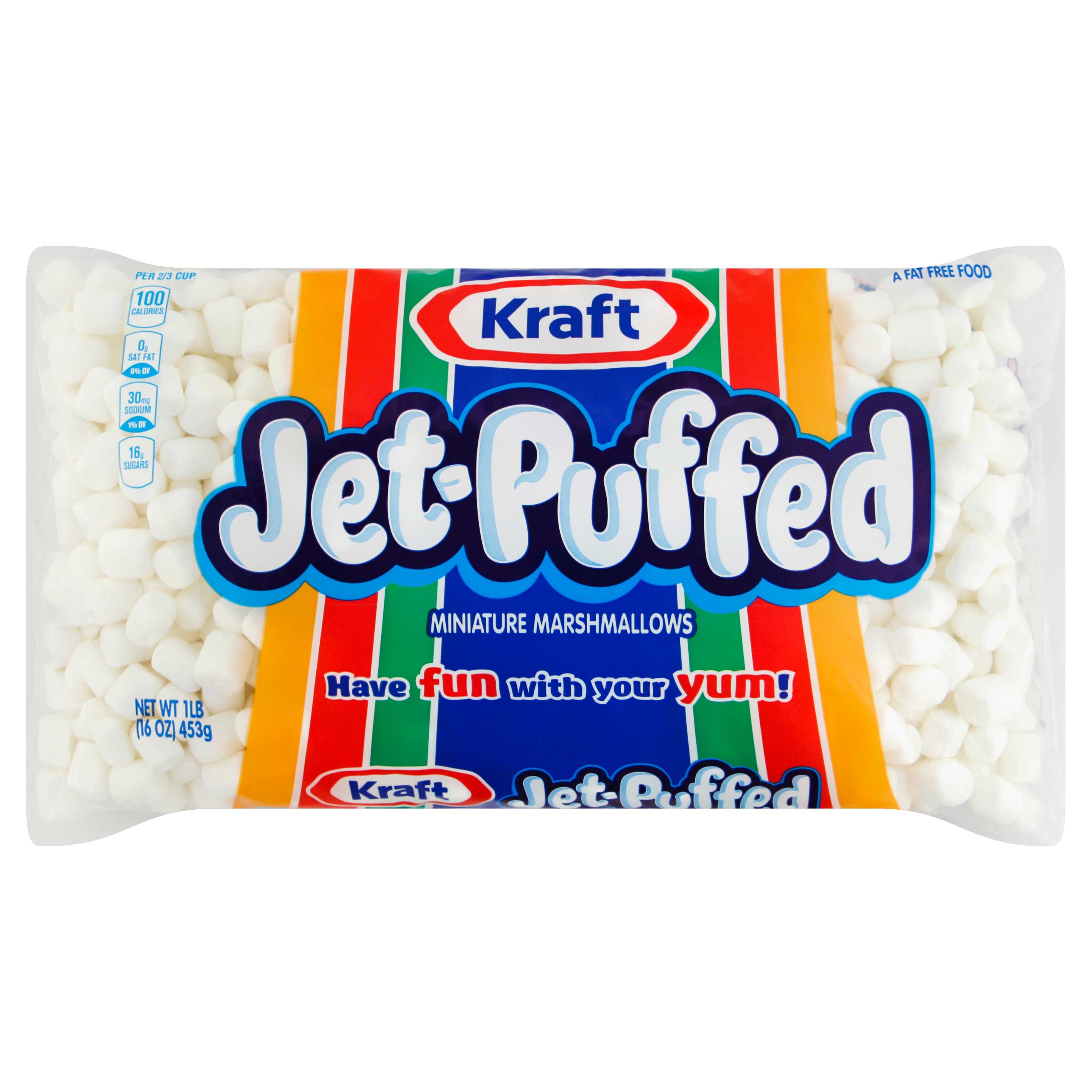 Kraft Jet Puffed Mini Marshmallows Case FoodServiceDirect