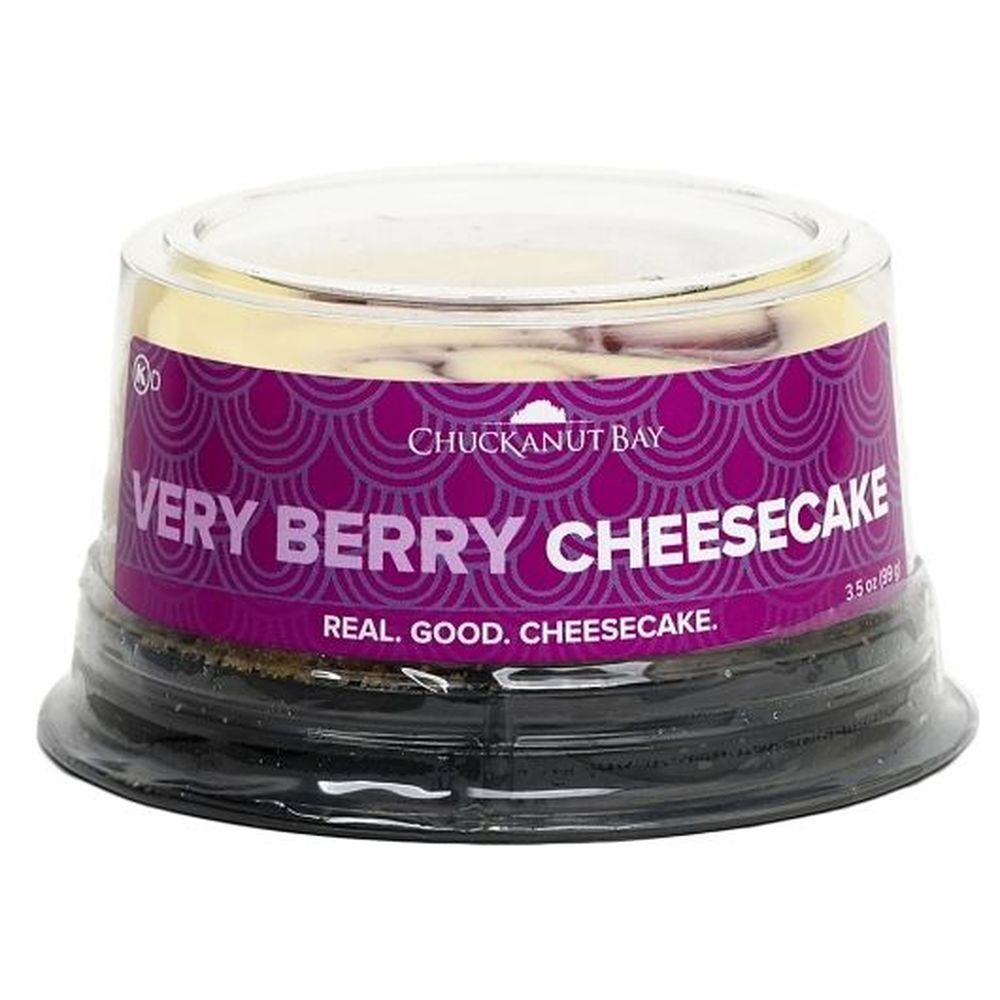 Chuckanut Bay Very Berry Cheesecake, 3.5 Ounce -- 12 Per Case