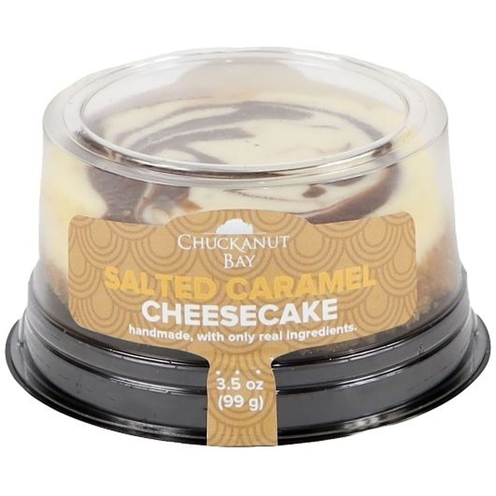 Chuckanut Bay Salted Caramel Cheesecake, 3.5 Ounce -- 12 Per Case