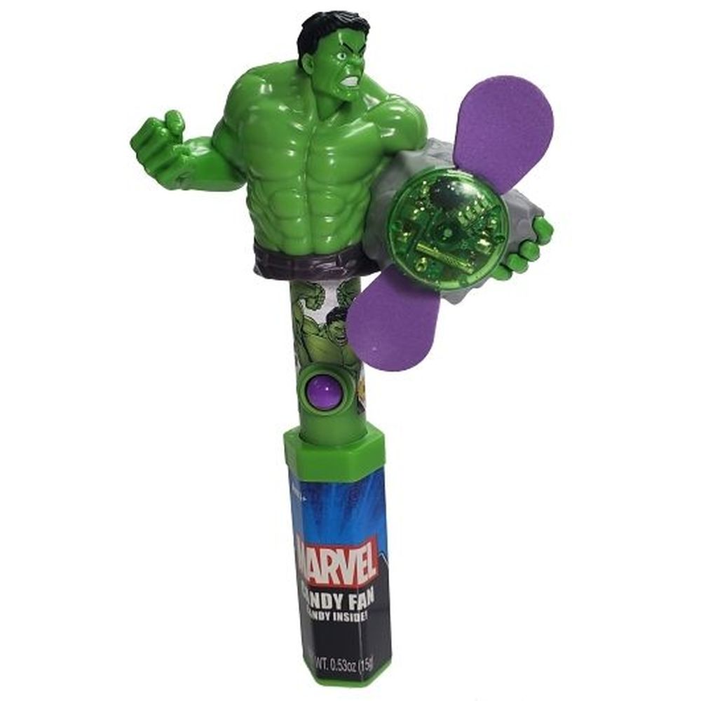 Candyrific Marvel Avengers Fan With Candy, 0.53 Ounce -- 72 Per Case