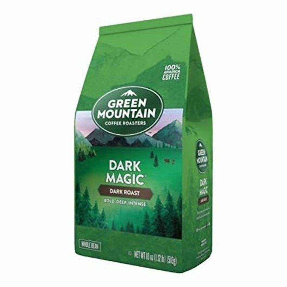 Green Mountain Coffee Roasters Dark Magic Whole Bean Coffee, 18 Ounce -- 6 Per Case