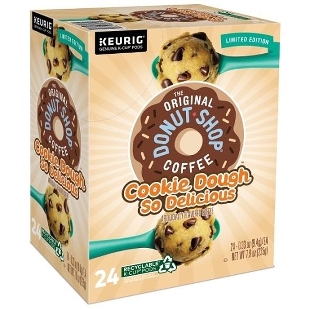 The Original Donut Shop Cookie Dough K Cup Pod, 24 Count -- 4 Per Case