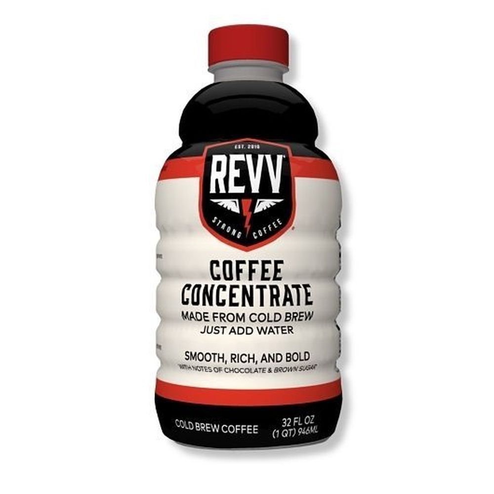 Revv 6:1 Cold Brew Coffee Concentrate, 32 Fluid Ounce -- 6 Per Case