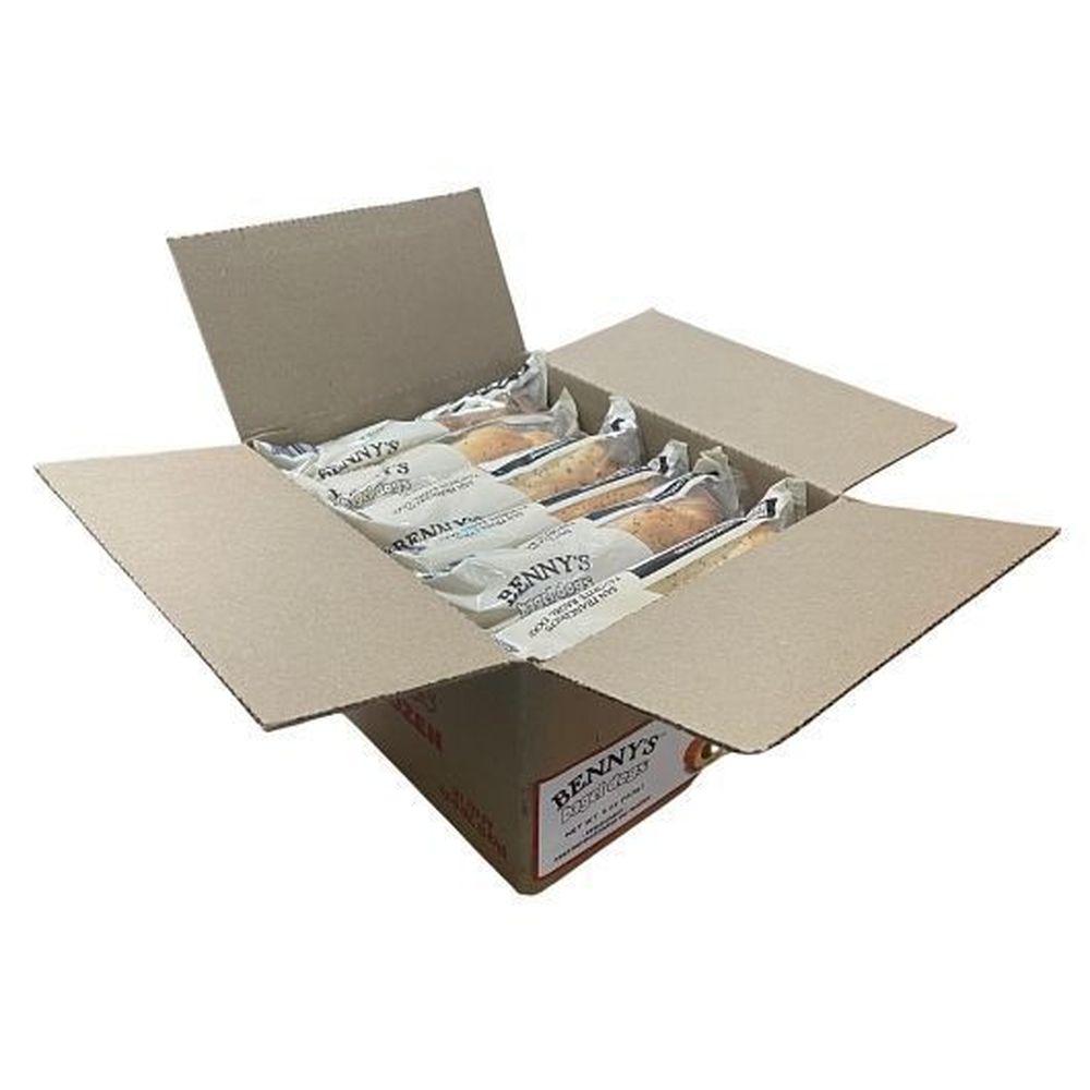 Benny's Individually Packaged Beef Frank Bagel Dog, 5 Ounce -- 12 Per Case